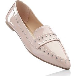 Buty wsuwane bonprix cielisty. Baleriny marki bonprix. Za 69.99 zł.
