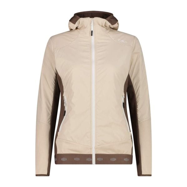 Kurtka softshell damska CMP Solira Jacket Hybrid. Brązowe kurtki CMP, s, bez wzorów, z elastanu, bez kaptura, trekkingowe. Za 434.49 zł.