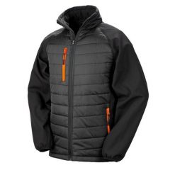 Kurtka Softshellowa Damska Compass. Czarne kurtki RESULT, xs, bez wzorów, z materiału, bez kaptura. Za 200.99 zł.