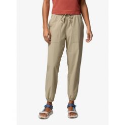 Spodnie damskie Columbia Pinetown Canyon Jogger. Brązowe spodnie materiałowe Columbia, bez wzorów, sportowe. Za 330.69 zł.