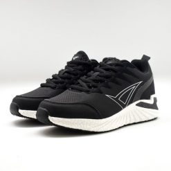 Unisex Buty Sportowe Komfort GLOBO Czarny Biały. Białe buty treningowe LEGEA, bez wzorów, z gumy, bez zapięcia, na fitness i siłownię. Za 132.00 zł.
