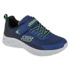 Tenisówki Skechers Model 403924l Kolor Niebieski. Niebieskie trampki Skechers, bez wzorów, z syntetyku, sportowe, bez zapięcia. Za 149.99 zł.