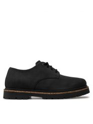 Birkenstock Półbuty Highwood Lace Low Leoi 1028137 Czarny. Czarne półbuty wsuwane Birkenstock, bez wzorów, ze skóry, bez obcasa, na płaskiej podeszwie. Za 469.99 zł.