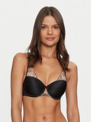 Chantelle Biustonosz z fiszbiną Tattoo Love C22DN6 Czarny. Czarne biustonosze Chantelle, bez wzorów, z syntetyku. Za 159.99 zł.