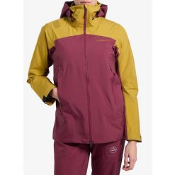 Kurtka z membraną damska La Sportiva Alpine Guide GTX Perfomance Jacket. Czerwone kurtki La Sportiva, bez wzorów, bez kaptura. Za 1,805.99 zł.