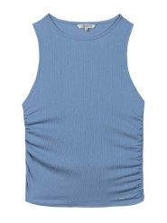 Herrlicher Top w kolorze niebieskim rozmiar: XL. Niebieskie topy Herrlicher, xl, bez wzorów, bez kołnierzyka, bez ramiączek. Za 53.17 zł.