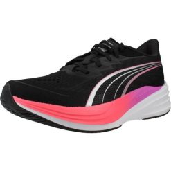 Buty do biegania PUMA Darter Pro 2 Noir. Czarne buty do biegania Puma, bez wzorów, z materiału, bez zapięcia, do biegania. Za 258.80 zł.