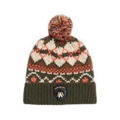 Kapelusz damski Superdry. Zielone kapelusze Superdry, na zimę, bez wzorów, sportowe. W wyprzedaży za 132.80 zł.
