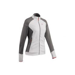 Polar turystyczny MH520 damski. Niebieskie bluzy z polaru QUECHUA, m, bez wzorów, z elastanu. Za 69.99 zł.