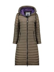 Canadian Peak Płaszcz pikowany "Azuleak" w kolorze khaki rozmiar: S. Brązowe płaszcze Canadian Peak, s, bez wzorów, bez kaptura. Za 274.75 zł.