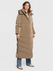 Calvin Klein Kurtka puchowa Modern K20K205127 Beżowy Regular Fit. Brązowe kurtki Calvin Klein, na zimę, xs, bez wzorów, z puchu, bez kaptura. Za 939.99 zł.