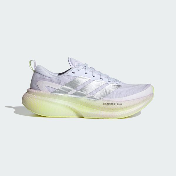 BUTY DO BIEGANIA SUPERNOVA GLIDE. Fioletowe buty do biegania adidas, bez wzorów, z gumy, bez zapięcia, do biegania. Za 569.00 zł.