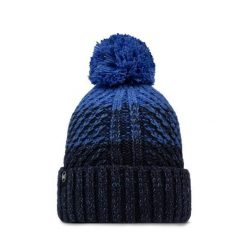 Czapka BUFF KNITTED & FLEECE BAND BEANIE AKNA. Niebieskie czapki zimowe Buff, bez wzorów, sportowe. W wyprzedaży za 118.93 zł.