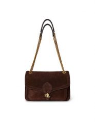 LAUREN RALPH LAUREN Torebka 431974554002 Brązowy. Brązowe kopertówki Lauren Ralph Lauren, bez wzorów, ze skóry, wizytowe, bez dodatków. Za 1,999.00 zł.