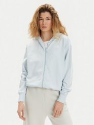 The North Face Bluza Simple Dome NF0A87E3 Błękitny Regular Fit. Niebieskie bluzy The North Face, s, bez wzorów, z bawełny, bez kaptura. Za 229.99 zł.