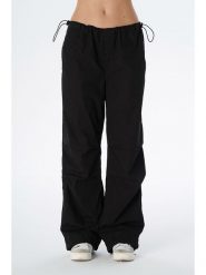 Cross Jeans Spodnie w kolorze czarnym rozmiar: W30. Czarne spodnie materiałowe Cross Jeans, bez wzorów, z bawełny. Za 66.16 zł.