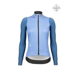 Damska kurtka wiatroszczelna Etxeondo Gaude Gore-tex Windstopper. Niebieskie kurtki ETXEONDO, l, bez wzorów, z gore-texu, bez kaptura. Za 954.20 zł.
