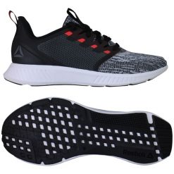 Buty do biegania damskie Reebok Fusium Lite. Białe buty do biegania Reebok, bez wzorów, z gumy, bez zapięcia, do biegania. Za 279.00 zł.