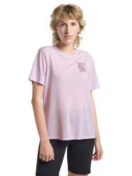 Jack Wolfskin Koszulka funkcyjna "Vonnan" w kolorze lawendowym rozmiar: S. Różowe t-shirty sportowe Jack Wolfskin, s, bez wzorów, z materiału, bez ramiączek, outdoorowe. Za 114.44 zł.