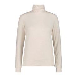 Sweter okrągły dekolt z wełny merino damski CMP. Białe swetry CMP, na zimę, bez wzorów, z wełny, bez ramiączek. Za 308.00 zł.