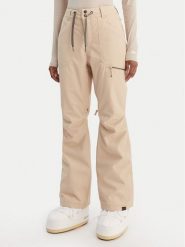 Roxy Spodnie snowboardowe Nadia ERJTP03271 Beżowy Tailored Fit. Brązowe spodnie narciarskie Roxy, bez wzorów, z syntetyku, narciarskie. Za 399.99 zł.
