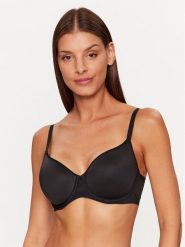 Chantelle Biustonosz z fiszbiną Pure Light C10M70 Czarny. Czarne biustonosze Chantelle, bez wzorów, z syntetyku. Za 219.99 zł.