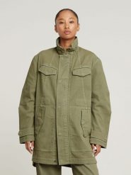 G-Star Parka w kolorze khaki rozmiar: S. Brązowe płaszcze G-Star, s, bez wzorów, retro, bez kaptura. Za 400.65 zł.