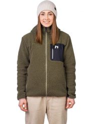 Hannah Kurtka polarowa "Koala" w kolorze oliwkowo-antracytowym rozmiar: 40. Brązowe kurtki Hannah, bez wzorów, z polaru, bez kaptura. Za 347.99 zł.