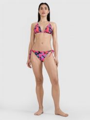 4F Dół od bikini damski - różowy M. Czerwone bikini 4f, bez wzorów, z elastanu, eleganckie. Za 49.99 zł.