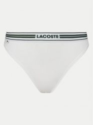 Lacoste Figi klasyczne 8F8185 Biały. Białe figi Lacoste, bez wzorów, z bawełny. Za 79.99 zł.