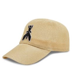 Czapka z daszkiem Patrizia Pepe. Brązowe czapki z daszkiem Patrizia Pepe, bez wzorów. Za 279.99 zł.