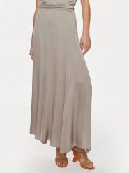 ViCOLO Spódnica trapezowa TB0036 Beżowy Regular Fit. Brązowe spódnice ViCOLO, m, bez wzorów, z wiskozy, trapezowe. Za 159.99 zł.