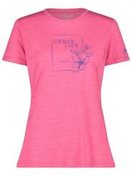 CMP Koszulka funkcyjna w kolorze różowym rozmiar: 38. Różowe t-shirty sportowe CMP, bez wzorów, z wełny, bez ramiączek, outdoorowe. Za 162.45 zł.