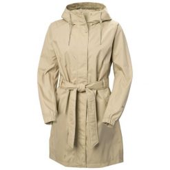 Parka damska z kapturem Helly Hansen Classics. Brązowe płaszcze Helly Hansen, bez wzorów, z kapturem. Za 779.00 zł.