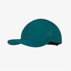 Czapka z daszkiem BUFF 5 PANEL GO CAP SOLID. Niebieskie czapki z daszkiem Buff, bez wzorów, sportowe. Za 140.99 zł.