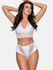 Figi Model BBL 181 White - Babell. Białe figi Babell, bez wzorów, z bawełny. Za 68.91 zł.