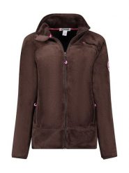 Canadian Peak Kurtka polarowa "Udilas" w kolorze brązowym rozmiar: XL. Brązowe kurtki Canadian Peak, xl, bez wzorów, z materiału, bez kaptura. Za 73.99 zł.