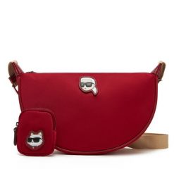Torebka KARL LAGERFELD. Listonoszki KARL LAGERFELD, bez wzorów, bez dodatków. Za 459.99 zł.