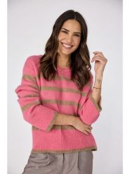 LIEBLINGSSTÜCK Sweter w kolorze zielono-różowym rozmiar: 38. Różowe swetry LIEBLINGSSTÜCK, bez wzorów, bez ramiączek. Za 260.99 zł.