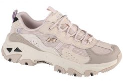 Kapcie SKECHERS DLITES HIKER Beżowy. Brązowe buty treningowe Skechers, bez wzorów, z materiału. Za 379.99 zł.