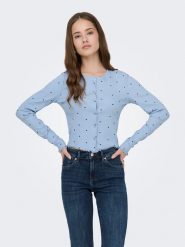 ONLY Kardigan w kolorze błękitnym rozmiar: S. Niebieskie swetry ONLY, s, bez wzorów, bez ramiączek. Za 74.99 zł.