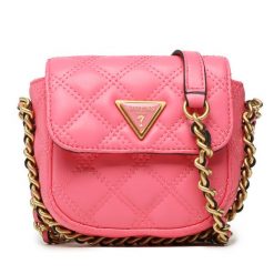 Torebka Guess. Czarne listonoszki Guess, z aplikacjami, klasyczne, bez dodatków. Za 679.99 zł.