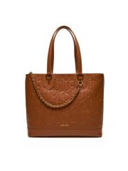 Liu Jo Torebka Ecs M Tote AA5197 E0538 Brązowy. Brązowe torebki klasyczne Liu Jo, bez wzorów, ze skóry, bez dodatków. Za 539.99 zł.