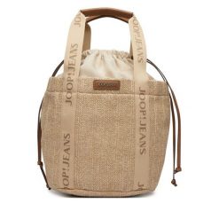 Torebka JOOP! Jeans. Brązowe torebki klasyczne Joop! Jeans, bez wzorów, z jeansu, bez dodatków. Za 609.99 zł.