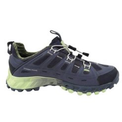 Damskie Buty Turystyczne GORETEX Mid Cut. Niebieskie trekkingi Aku, bez wzorów, z gore-texu, bez zapięcia, trekkingowe, gore-tex. Za 540.99 zł.