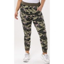Zielone Spodnie Dresowe Dishy. Spodnie dresowe marki Born2be. Za 29.99 zł.