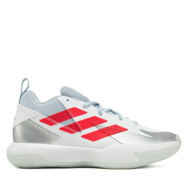 Buty do koszykówki adidas. Białe buty treningowe adidas, bez wzorów, bez zapięcia, do koszykówki. Za 189.99 zł.