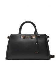 Guess Torebka Lefia HWBG96 44060 Czarny. Czarne torebki klasyczne Guess, z aplikacjami, ze skóry, bez dodatków. Za 679.99 zł.