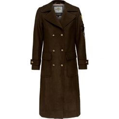 Płaszcz AERONAUTICA MILITARE Zielony. Płaszcze marki Aeronautica Militare. W wyprzedaży za 1,320.00 zł.