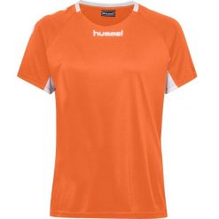 Koszulka sportowa z krótkim rękawem damska Hummel Core Team Jersey Woman S/S. Brązowe t-shirty sportowe Hummel, l, bez wzorów, z jersey, bez ramiączek, do piłki nożnej. Za 37.00 zł.